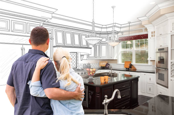 Professional Cabinet Installation technician working in Mickleton, NJ